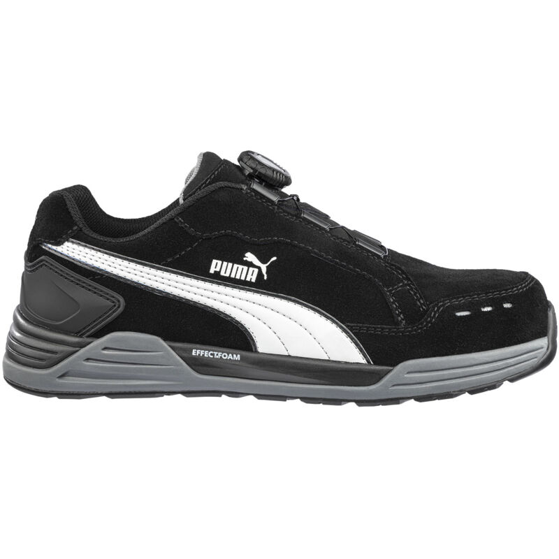 Chaussures de sécurité S3 ESD AIRTWIST DISC BLACK LOW T.45 - PUMA SAFETY - 644651200000045