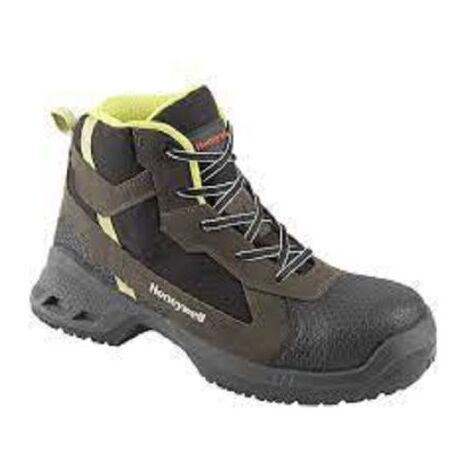 Honeywell – Chaussures de sécurité S3 A SRC T47 unisexe – Antistatiques – Résistantes à l'eau – Couleur noir, marron, vert