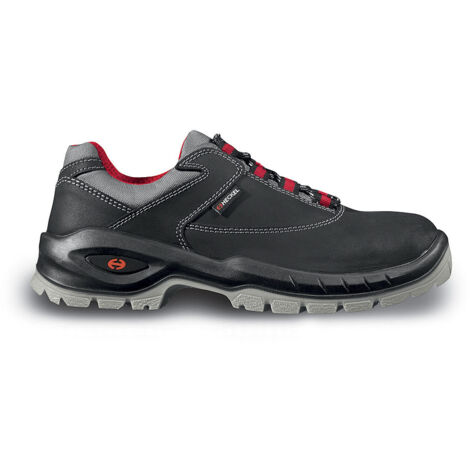 Chaussures de sécurité SUXXEED, S3 SRC, T45 Mixte, Noir, Rouge, antistatiques ( Prix pour 1 paire )