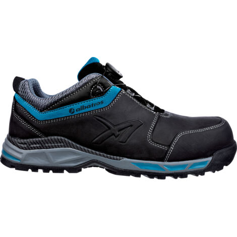 Chaussures de sécurité TOFANE BLACK QL LOW S3 ESD HRO SRC - noir/bleu 47