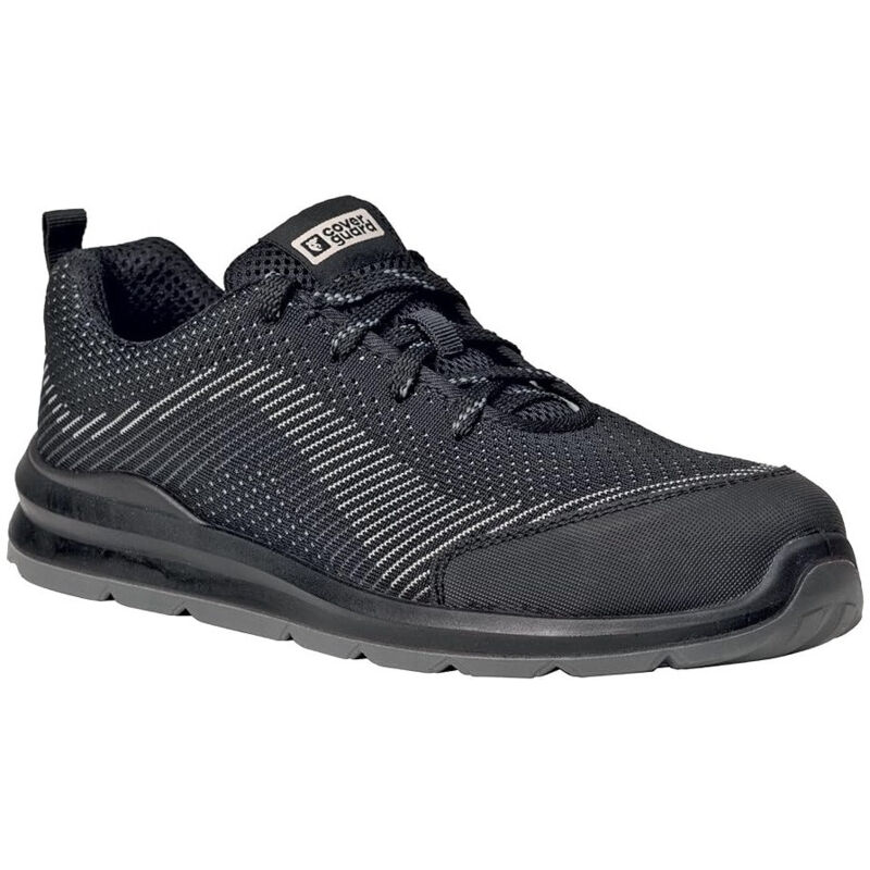 Coverguard - Chaussures de sécurité Milerite S1P taille 43 basse noir gris