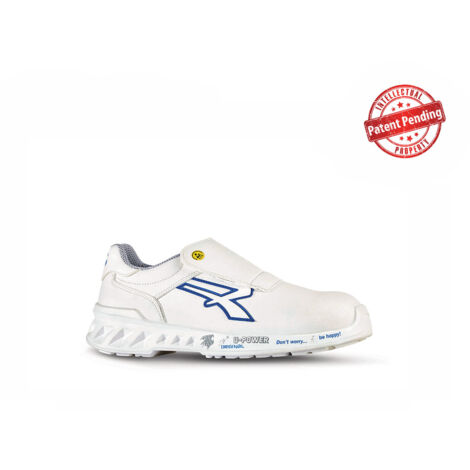 Chaussures de sécurité U-Power Alan S2 ESD FO SR - 43 (EU) - Blanche