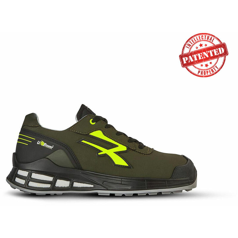 Chaussures de sécurité basses ermes S3 src ci esd - Noir/Jaune 43