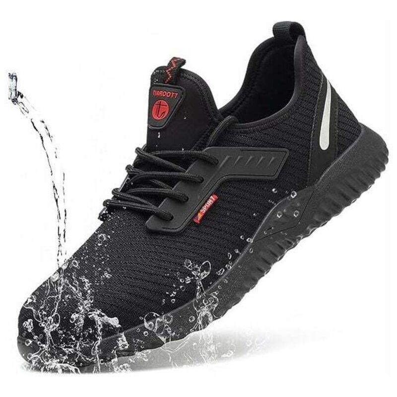 Chaussures de Sécurité Homme Femmes Chaussures de Travail Embout Acier Protection Unisexes 47