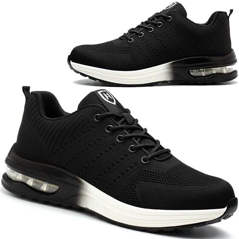 Chaussures de sécuritéChaussures de Sécurité Hommes Femmes Légère Basket de Sécurité Respirante Confortable Chaussure de Travail avec Embout en Acier