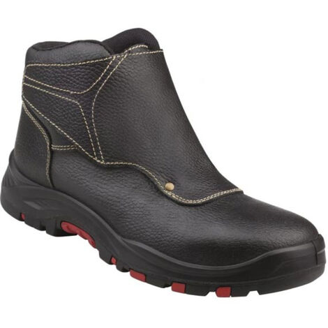 Chaussures de soudeur hautes Cobra 4 P41 S3 HRO SRC EN20349 WG VELCRO - DELTAPLUS - COBR4S3NO41