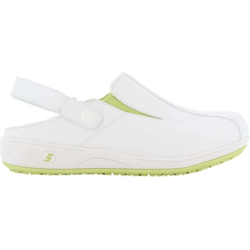 Sabot de travail avec bande velcro réglable femme Safety Jogger carinne ob src esd a e Vert Clair 36