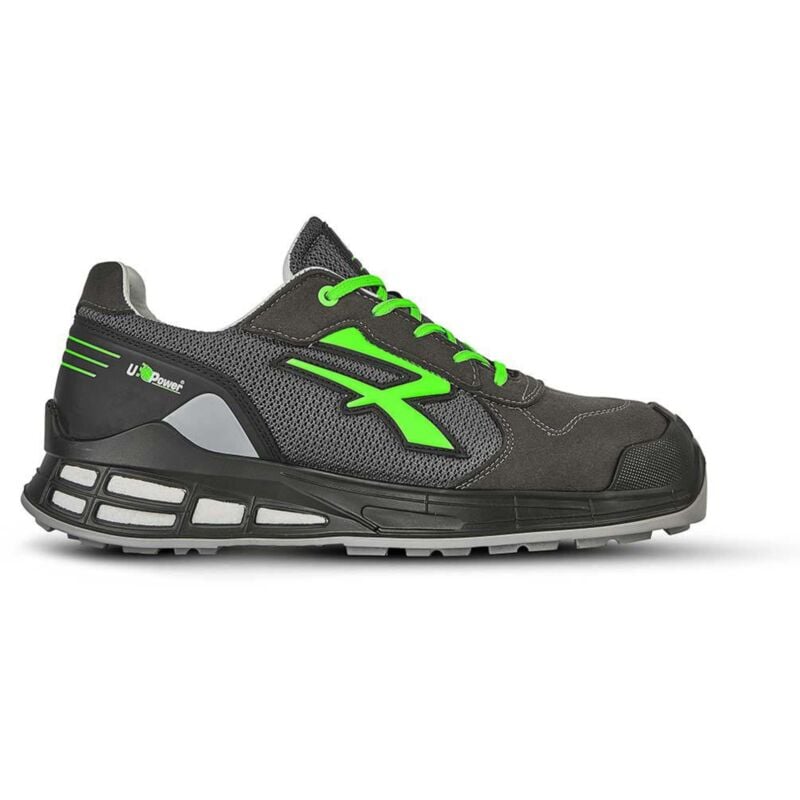 Chaussures de sécurité U-power Egon S1P src esd - 44 (eu) - Anthrazit/Grüne