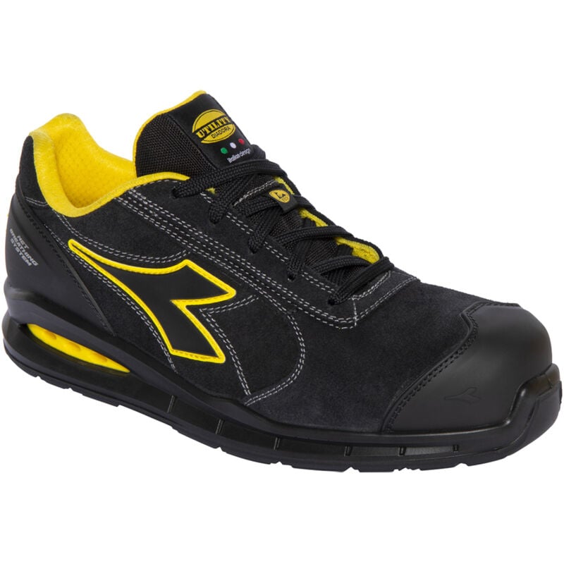 Chaussures de sécurité basses Diadora Run Net Airbox Master Low S3 src esd - 44 (eu) - Noir / jaune