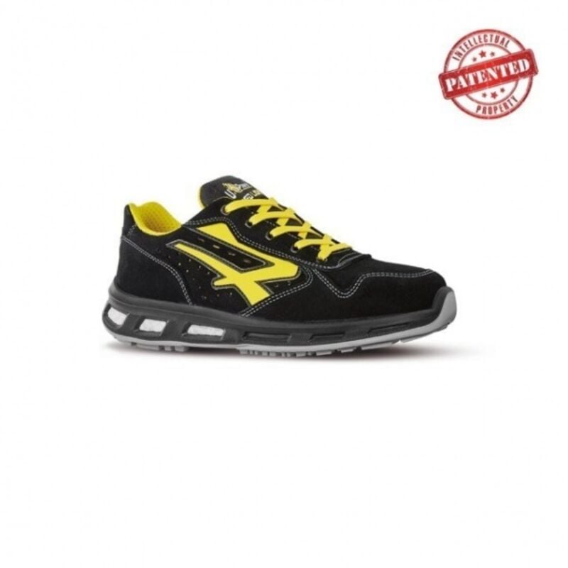 U-power - Chaussures de sécurité basses axel esd S1P src - Noir/Jaune 42