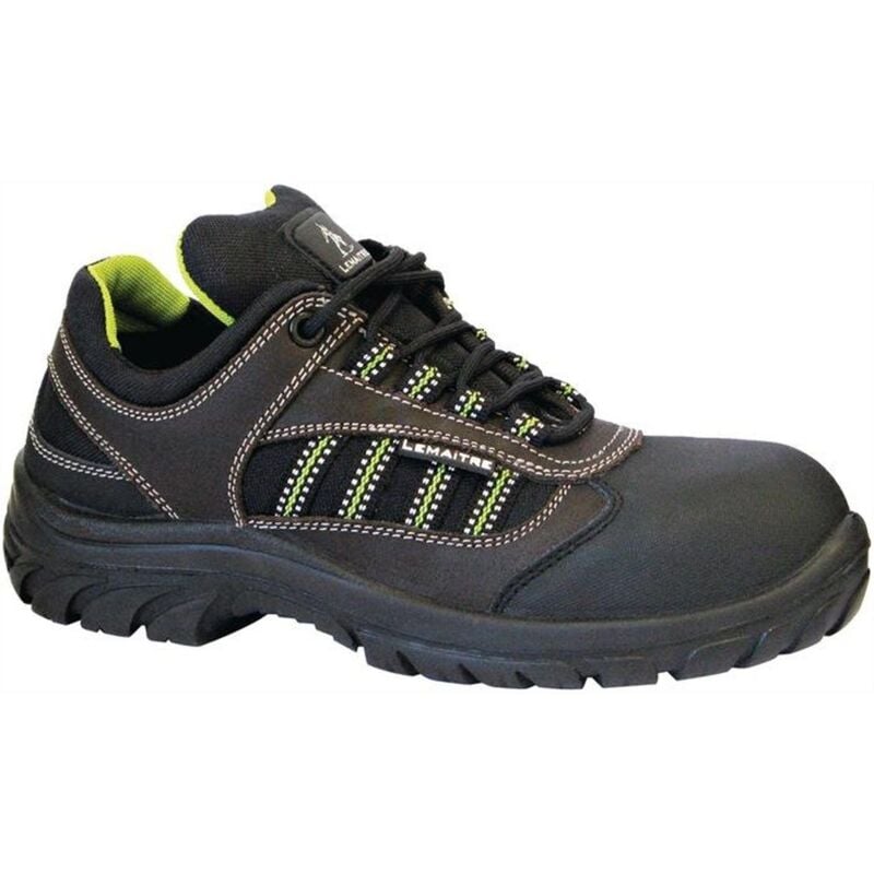 Chaussure de sécurité Douro taille 41 noir/marron S3 src en iso 20345 cuir/matériau textile