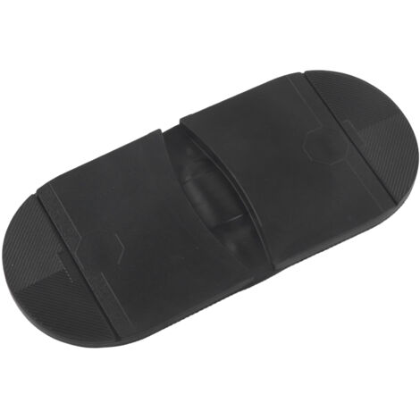 Chaussures en Cuir avec Semelles Extérieures en Caoutchouc Antidérapantes et Résistantes - Réparation de Demi-semelle (Talon Noir)
