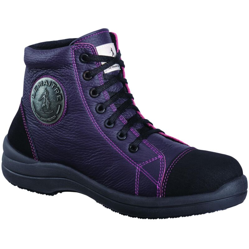 Scarpe di sicurezza alte donna LIBERTY ALTE S3 CI SRC Prugna 35