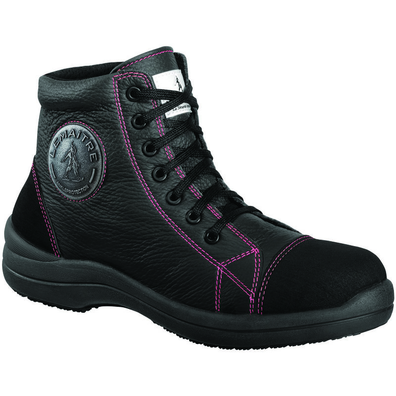Chaussures de sécurité hautes femme liberty haut S3 ci src Noir 38