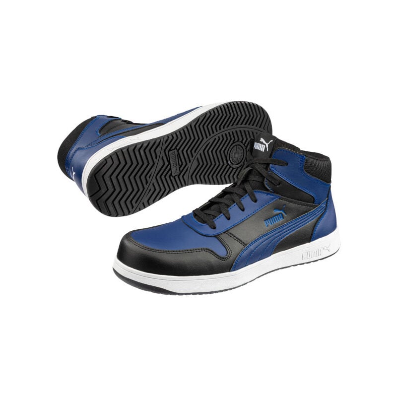 Chaussure Haute Puma Frontcourt S3 T.48 Blue/Blk 630070351000048