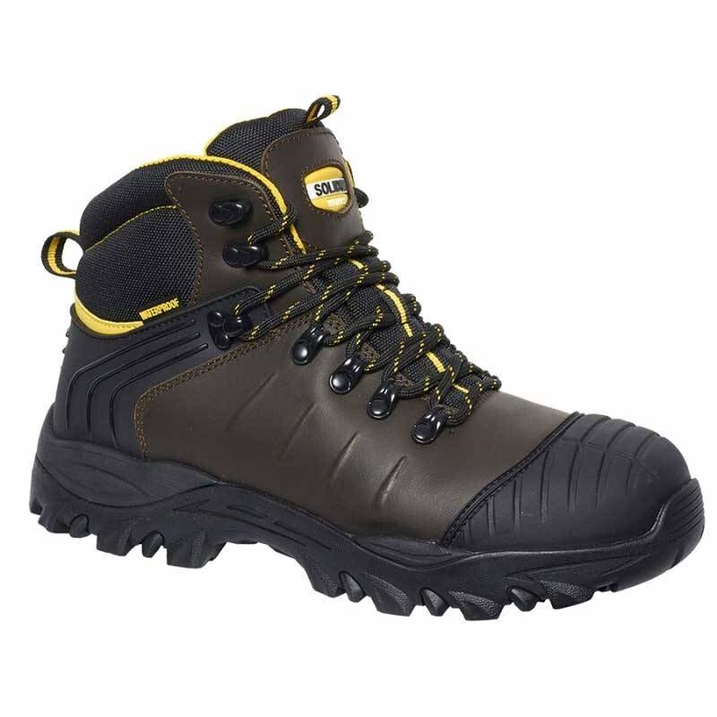 Chaussures de travail montantes Crossland Solidur Couleur Marron - Pointure chaussures 44