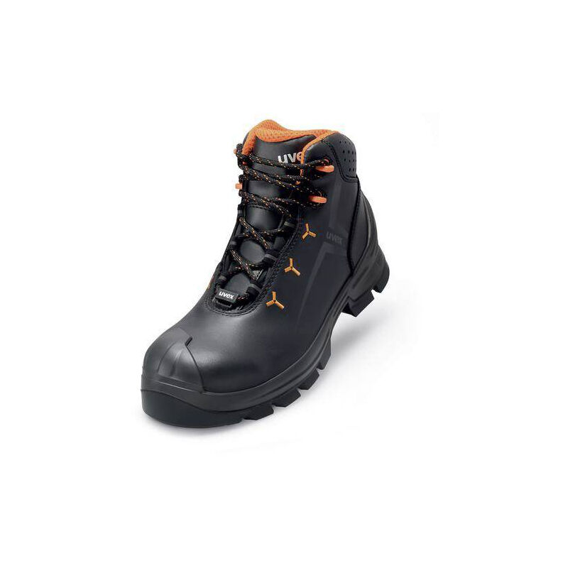 2 macsole® 6523242 antistatique (esd) chaussures montantes de sécurité S3 pointure (eu): 42 noir, orange 1 paire(s) - Uvex