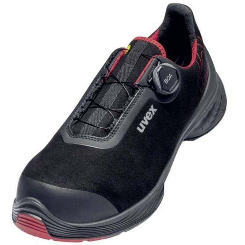 1 G2 6840243 antistatique (esd) Chaussures montantes de sécurité S3 Pointure (eu): 43 rouge-noir 1 paire(s) - Uvex