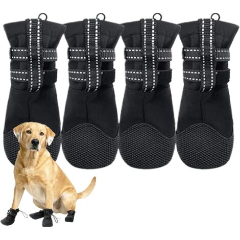 Chaussures pour chien - 4 pièces - Antidérapants - Pour