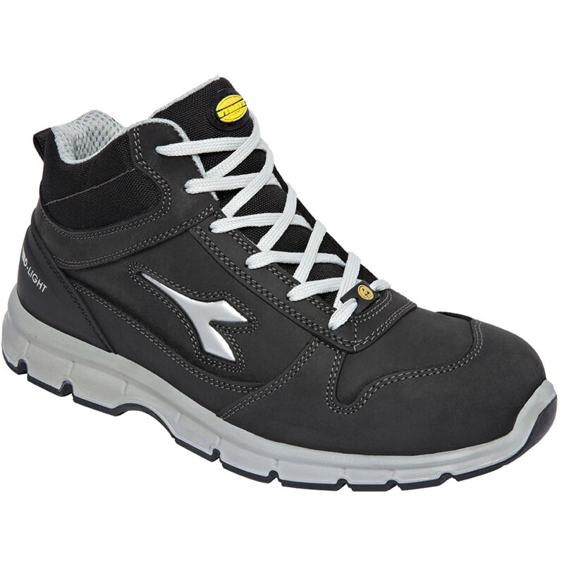 Chaussure de sécurité montante noire Diadora utility run mid S3S fo sr esd - 18115580013 41