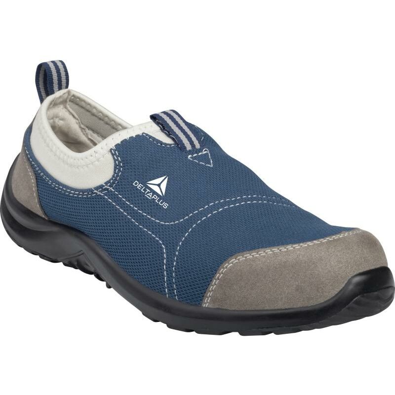 Chaussures basses polyester coton S1P src Delta Plus miami Gris-Bleu Marine - MIAMISPGB0 44