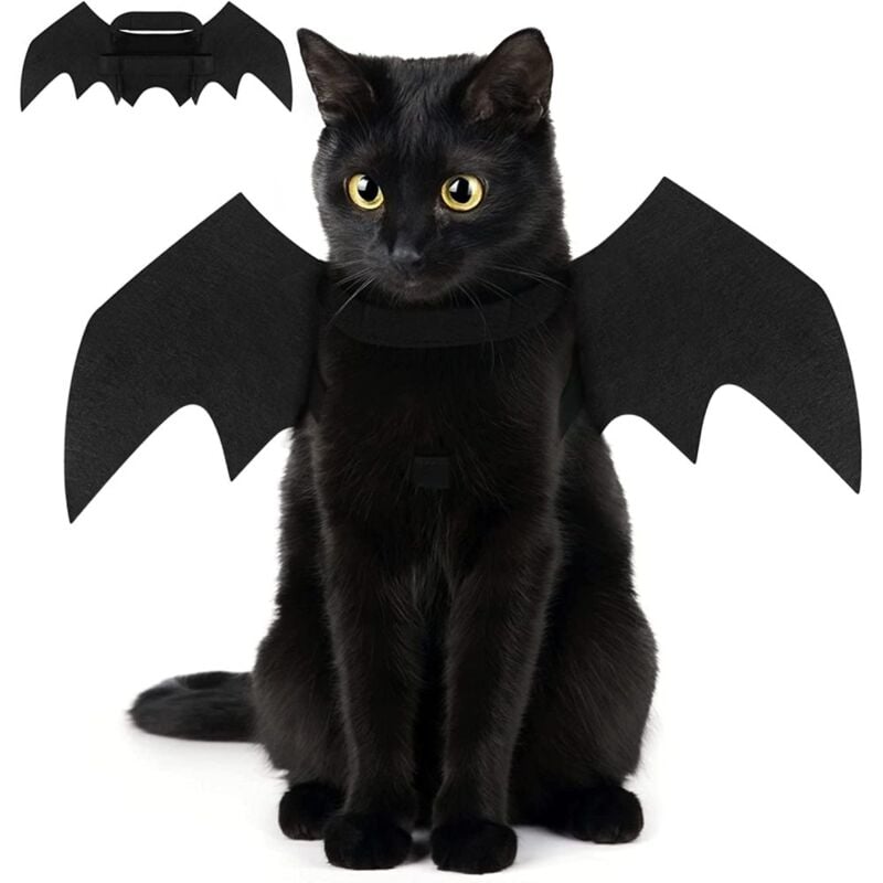Tuserxln - chauve-souris costume chat chien chic chauve-souris ailes chat chien déguisement halloween noël créatif animal vampire halloween costume