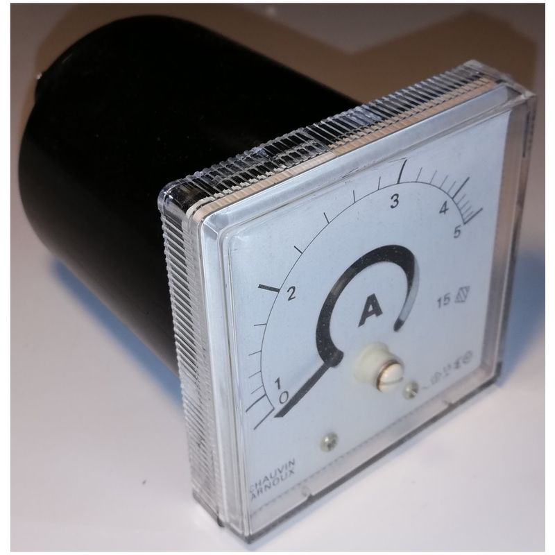 Chauvin Arnoux - ammeter 15A - white - white