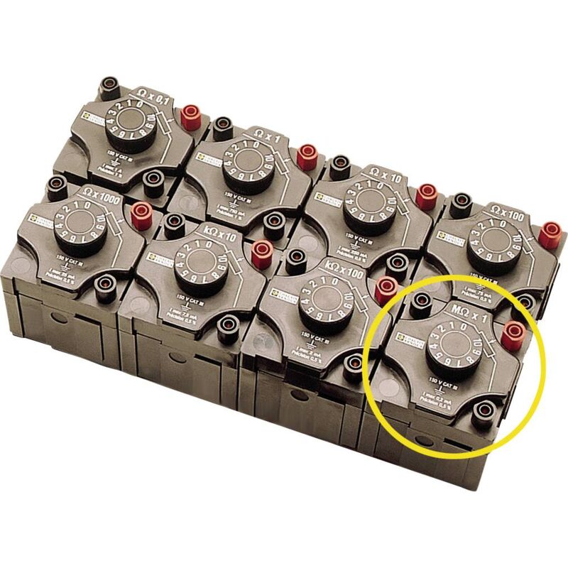 Chauvin Arnoux Boîte à décades de résistances Résistance 0.5 % D027482