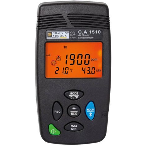 Chauvin Arnoux C.A 1510 black Misuratore di anidride carbonica 0 - 5000 ppm con funzione datalogger