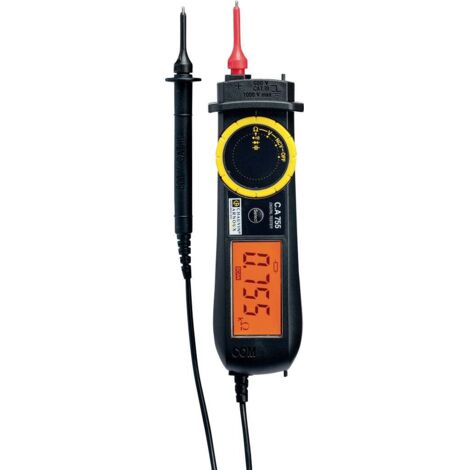 Chauvin Arnoux – Multimètre numérique portable 1000V – Résistance 30MO – Capacité 30mF – Précision optimale pour professionnels