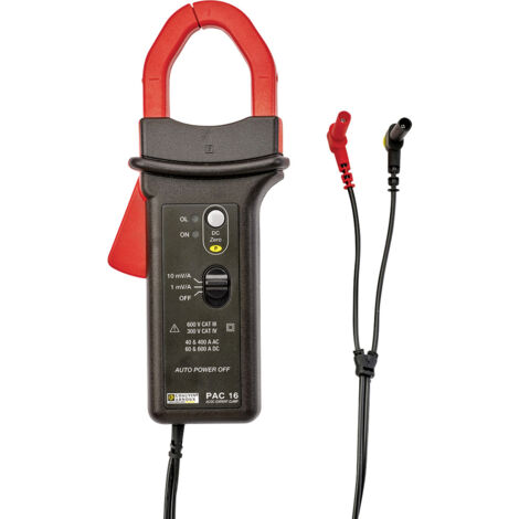 Chauvin Arnoux PAC 16 Stromzangenadapter  Messbereich A/AC (Bereich): 0.5 - 400 A Messbereich A/DC (