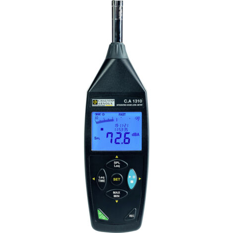 Chauvin Arnoux Schallpegel-Messgerät  Datenlogger C.A 1310 30 - 130 dB 20 Hz - 8 kHz Micro-USB, Klin