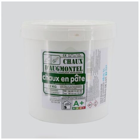 Chaux d'Augmontel en pâte,