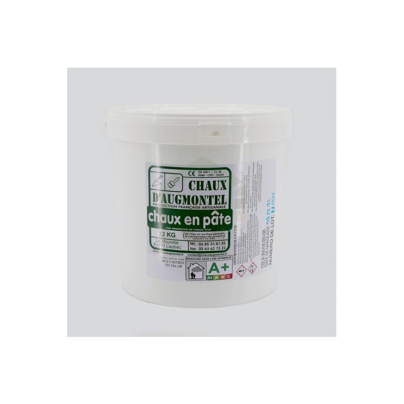 Chaux d'Augmontel en pâte, Pot de 12kg