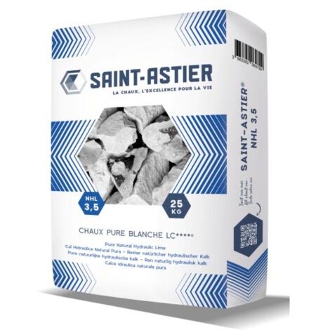 Chaux Saint Astier NHL 3,5 pure blanche,