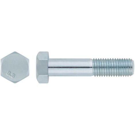 CHAVESBAO tornillo 931 8.8 zinc 12x70 , tornillo 931 8.8 zinc 12x70