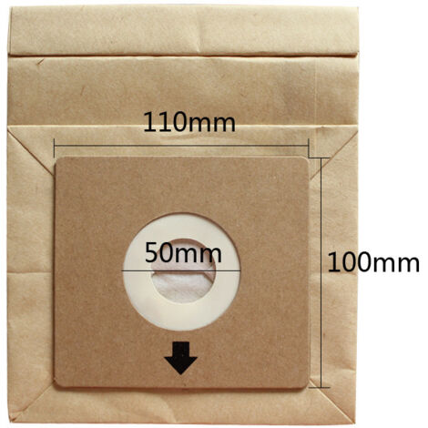 Check the pallet size: 1011 cm. Vacuum cleaner accessories: garbage bags, dust bags, paper bags, dust collection bags.