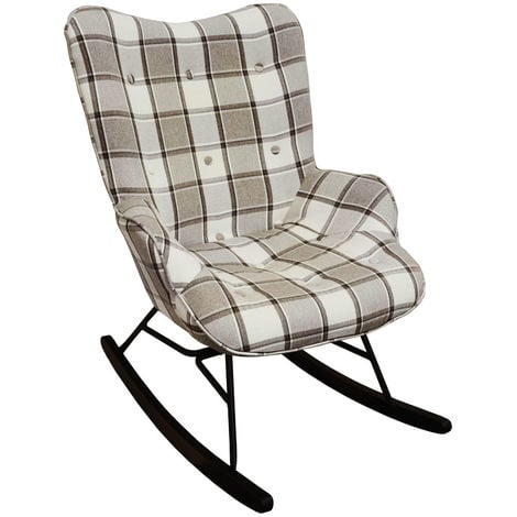 grey and white nursing chair