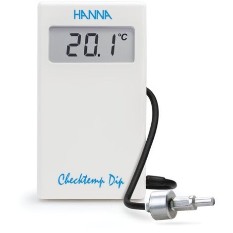 CHECKTEMP DIP Termómetro de bolsillo con sonda de lastre 3 m cable, IP65