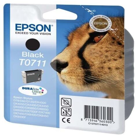 Cheetah Cartucho T0711 negro