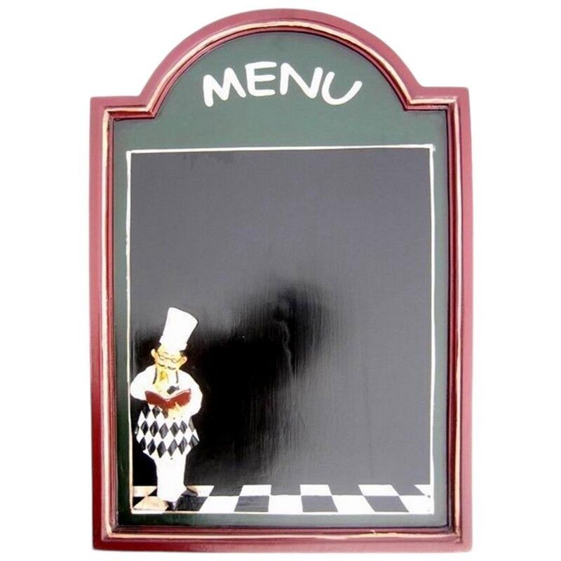 MSL 60X40Cm Chef Menu Blackboard Portrait, Multi