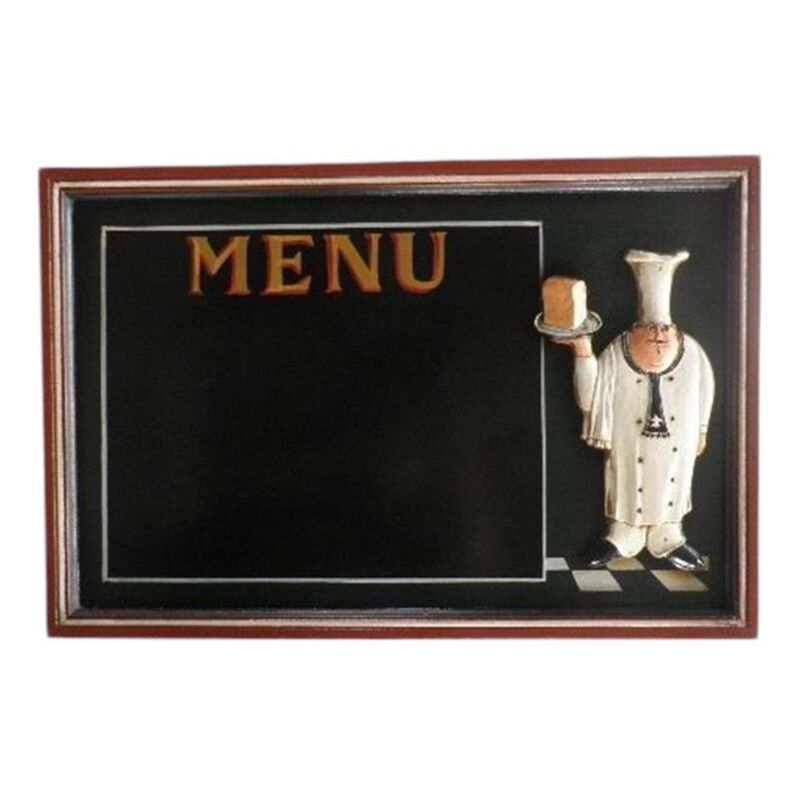 MSL 60X40Cm Chef Menu Blackboard Landscape, Multi