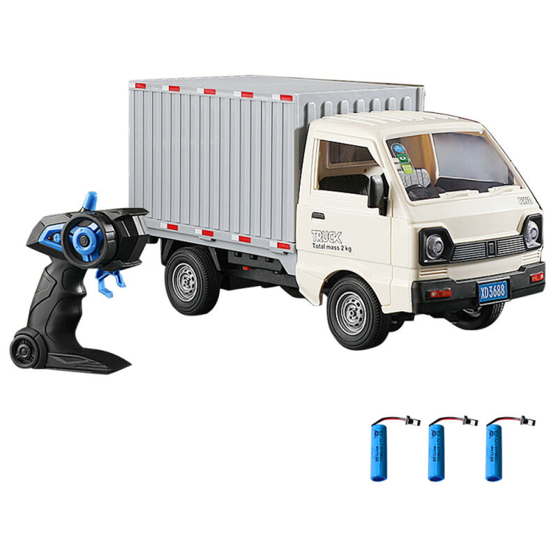 Camion télécommandé 2,4 GHz 1/16, véhicule de transport télécommandé, véhicule pulvérisateur, conduite multidirectionnelle, fonction de