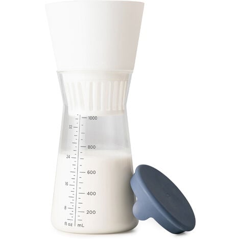 Kit de barista avec thermomètre à lait, pot à lait de 600 ml