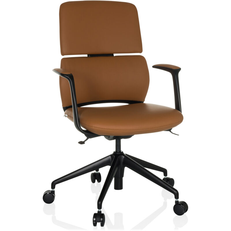 Chefsessel / Bürostuhl Atmos Designer Kunstleder Camel Hjh Office