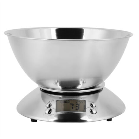 chelle de cuisine électronique en acier inoxydable,