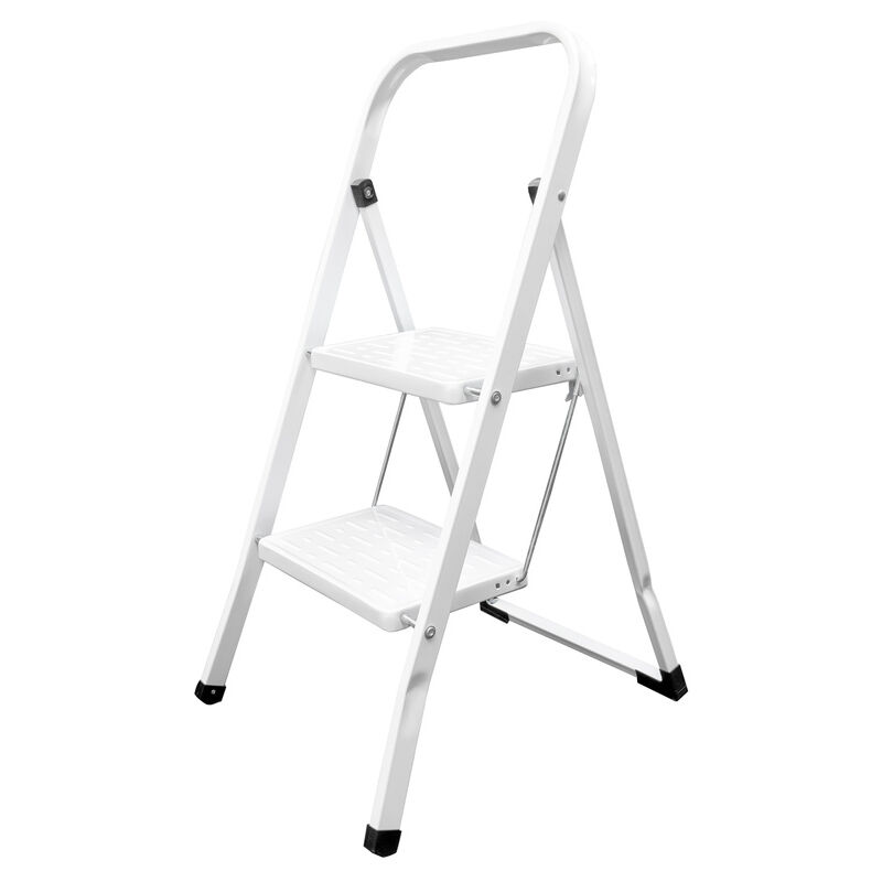 Oryx - Escalerilla Acero 2 Peldaños Uso Doméstico