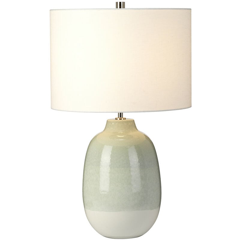 Chelsfield - 1 Light Table Lamp Ceramic, E27 - Elstead