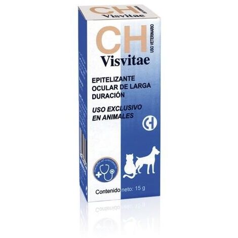Chemical Iberica Visvitee Epitelizer Eye љ long terme pour animaux de compagnie, 15 gr