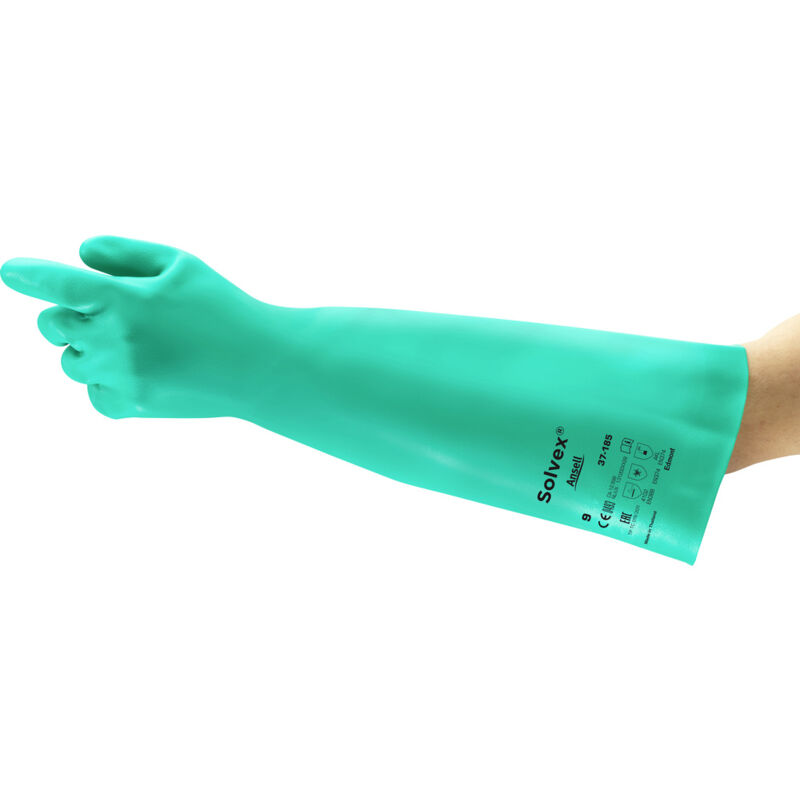 Ansell 37185070 AlphaTec Solvex Nitril Chemiekalienhandschuh Größe (Handschuhe): 7 EN 21420:2020